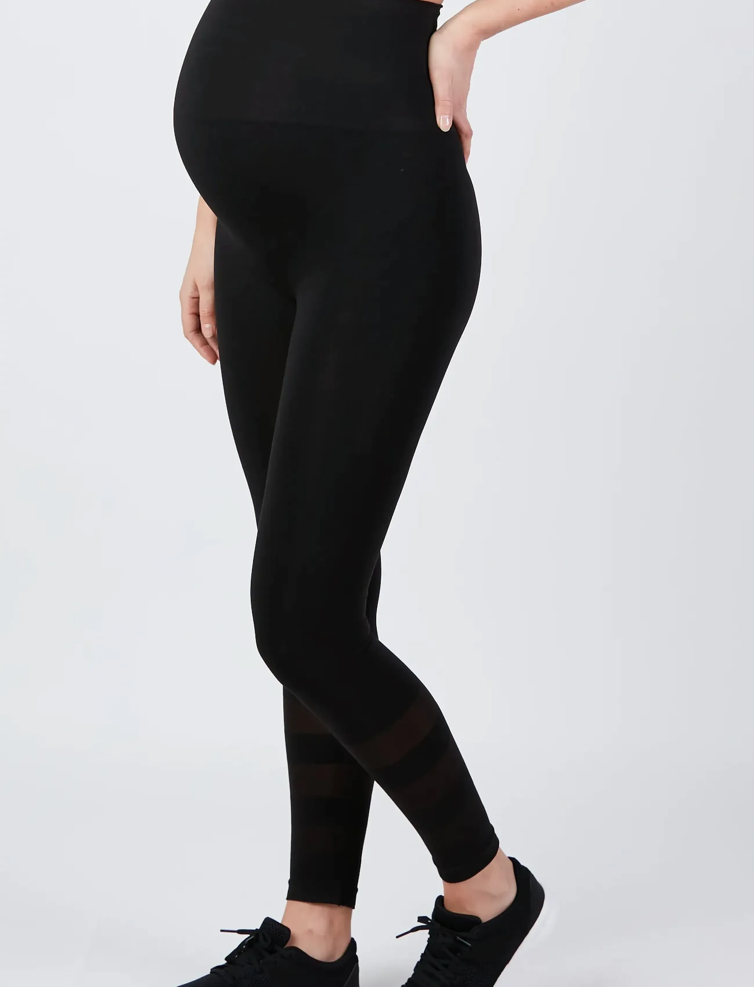 Cache Coeur - Maternity leggings Sport WOMA - graviditetstights - black - 5