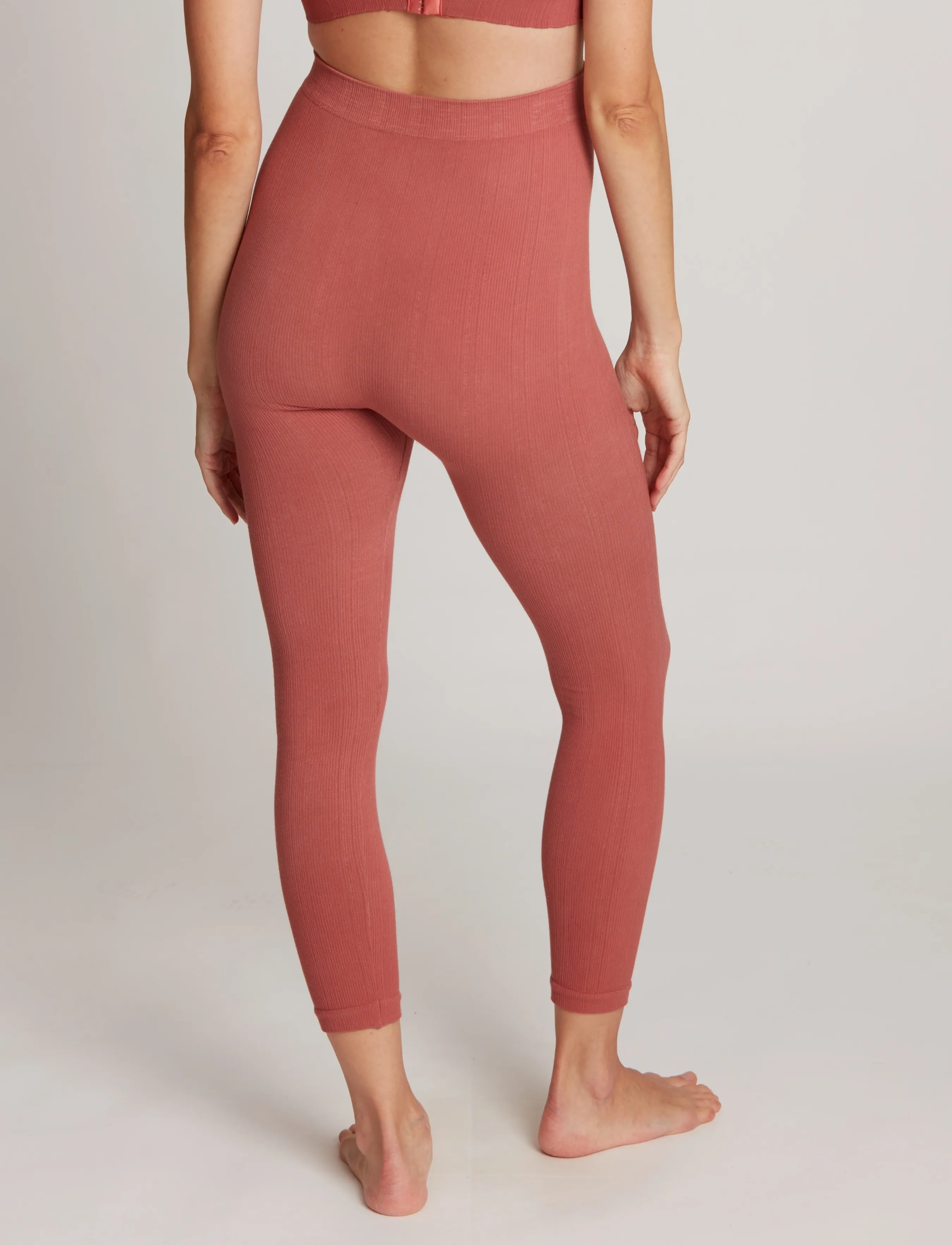 Cache Coeur - Maternity leggings ZOE - træningstights - terracota - 3
