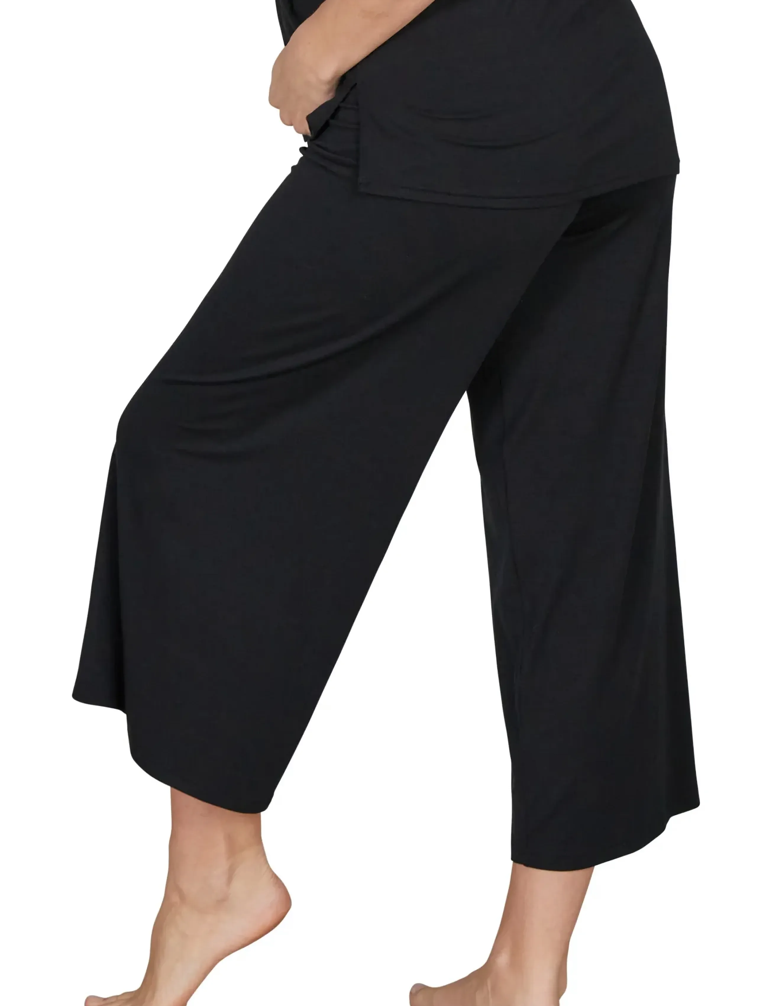 Cache Coeur - Maternity Pants ORIGIN - underdele - black - 3