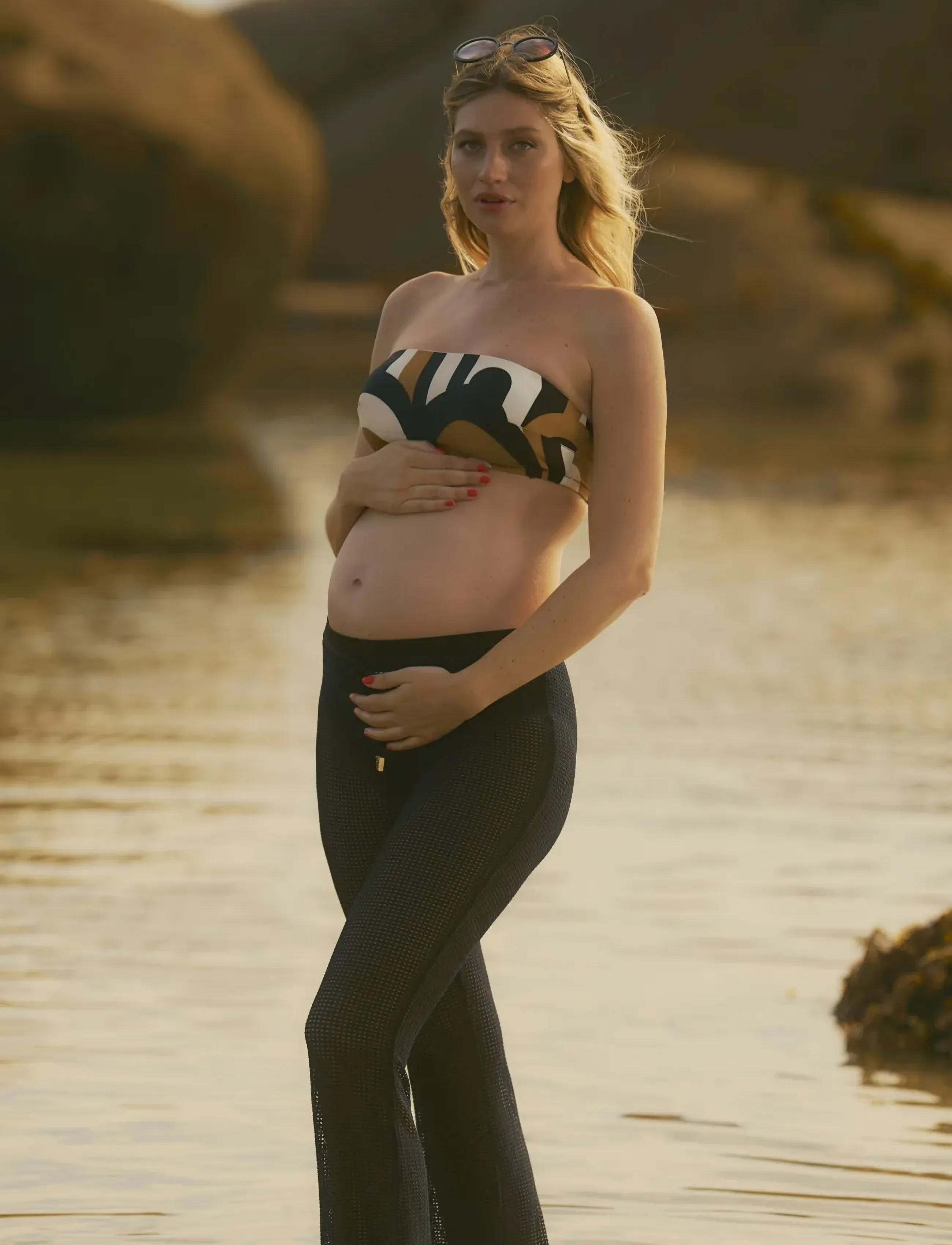 Cache Coeur Maternity Pants Milos mjukisbyxor dam – bild 6
