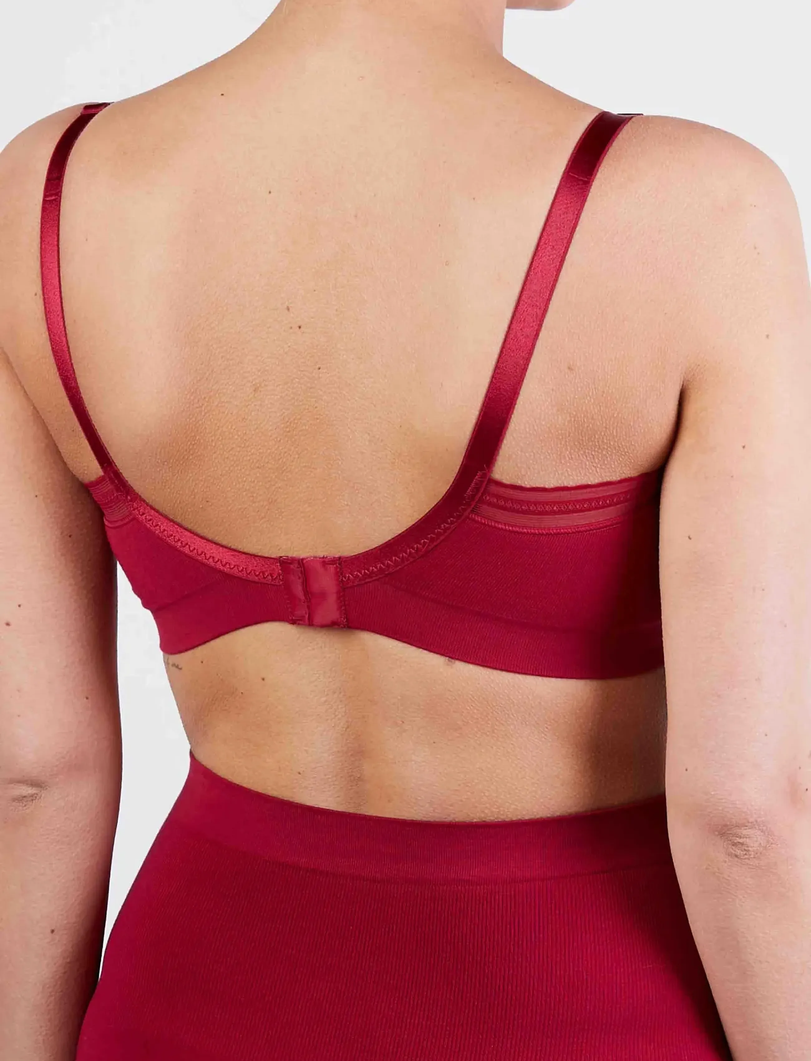 Cache Coeur - Maternity and nursing bra Milk - bh'er uden bøjle - burgundy - 3