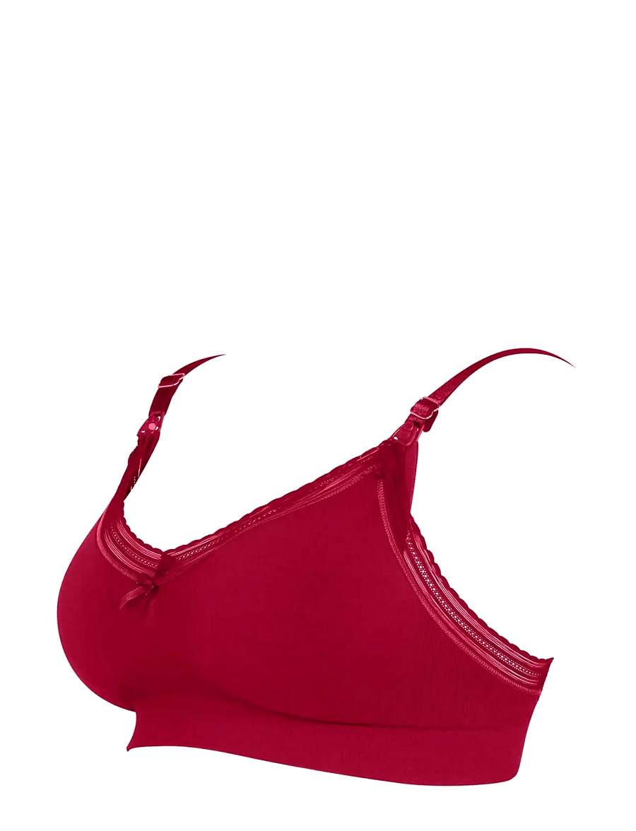 Cache Coeur - Maternity and nursing bra Milk - bygellösa bh:ar - burgundy - 1