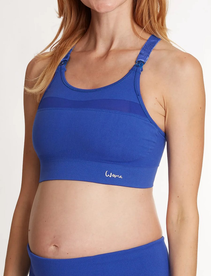 Cache Coeur - Maternity and nursing bra Sport WOMA - træningstøj - electric blue - 0