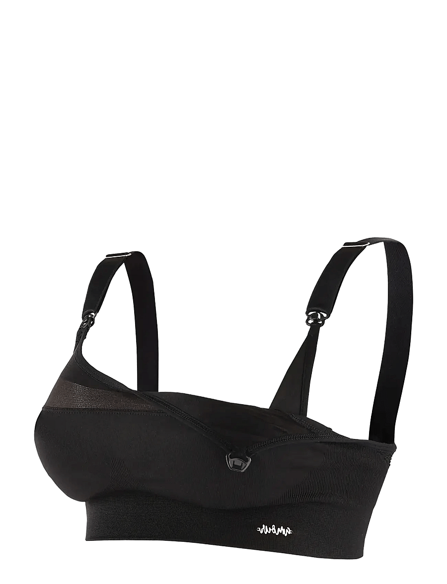 Cache Coeur - Maternity and nursing bra Sport WOMA - træningstøj - black - 2