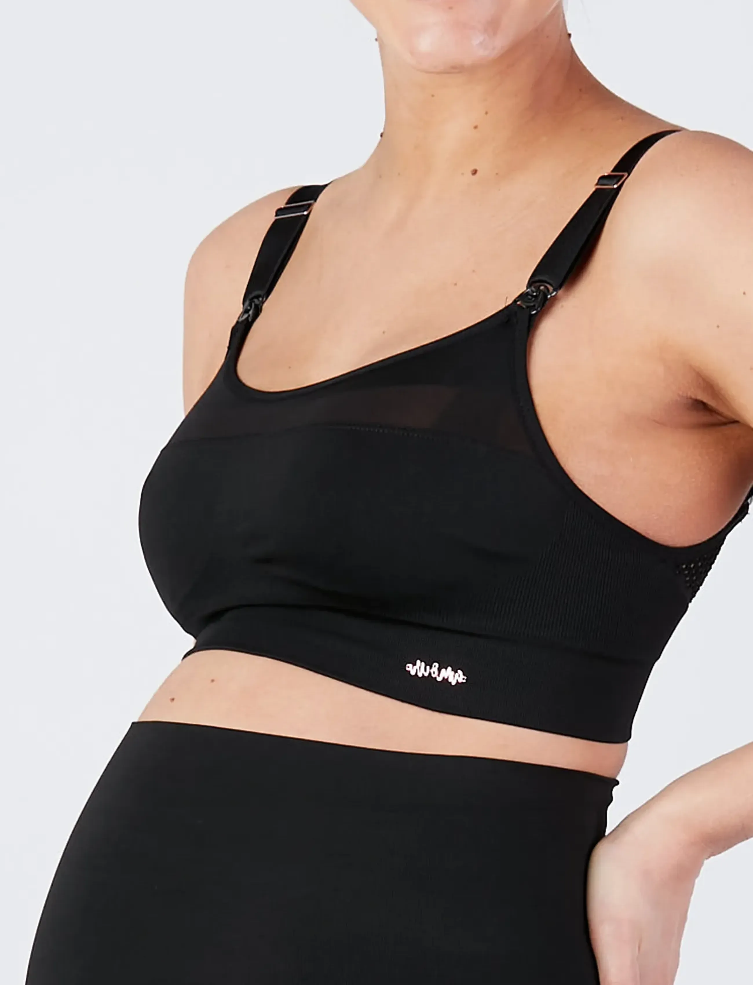 Cache Coeur - Maternity and nursing bra Sport WOMA - træningstøj - black - 5