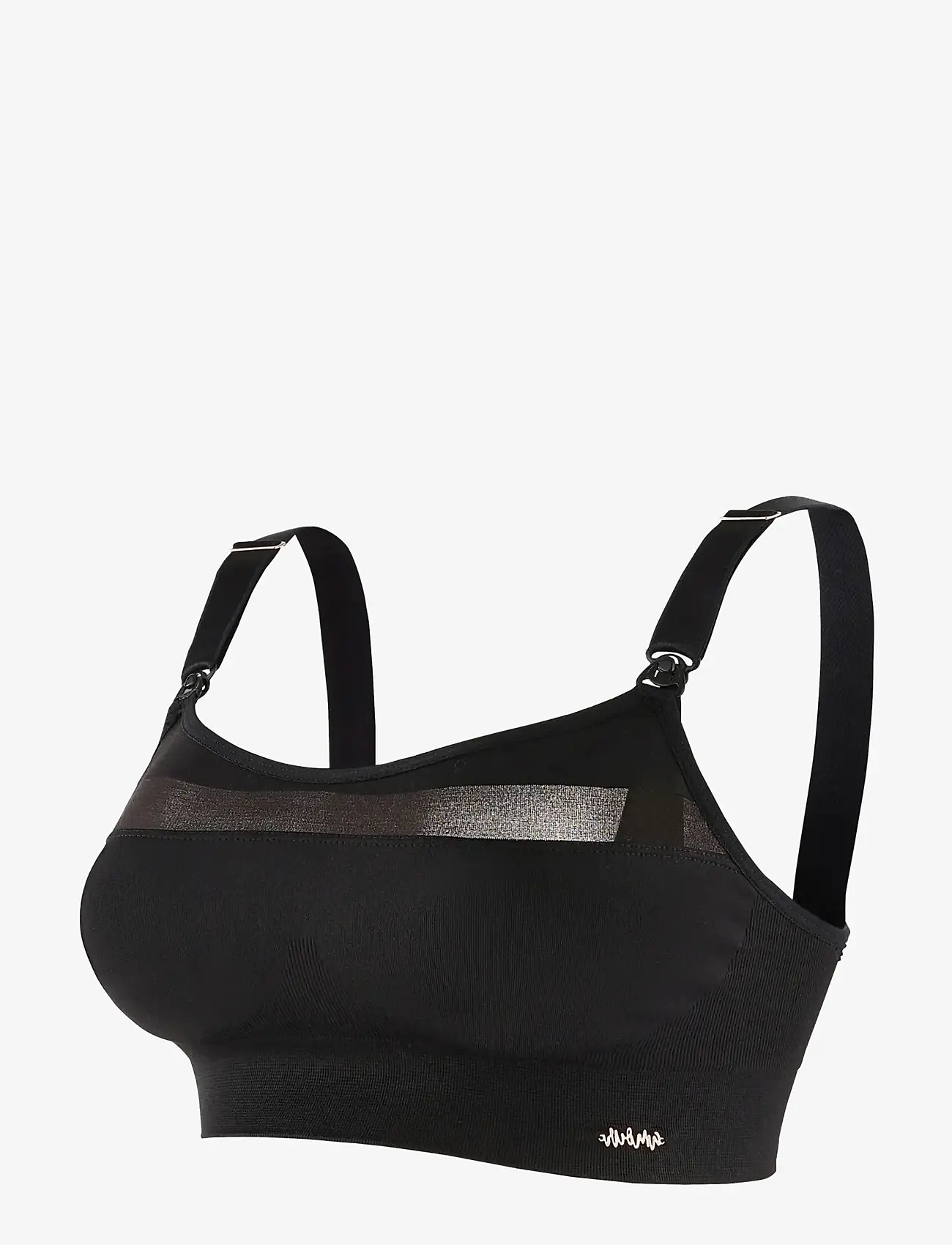 Cache Coeur - Maternity and nursing bra Sport WOMA - undertøj - black - 1