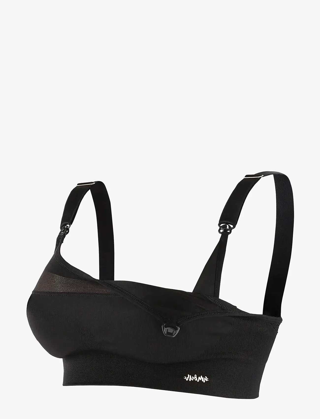 Cache Coeur - Maternity and nursing bra Sport WOMA - undertøj - black - 2