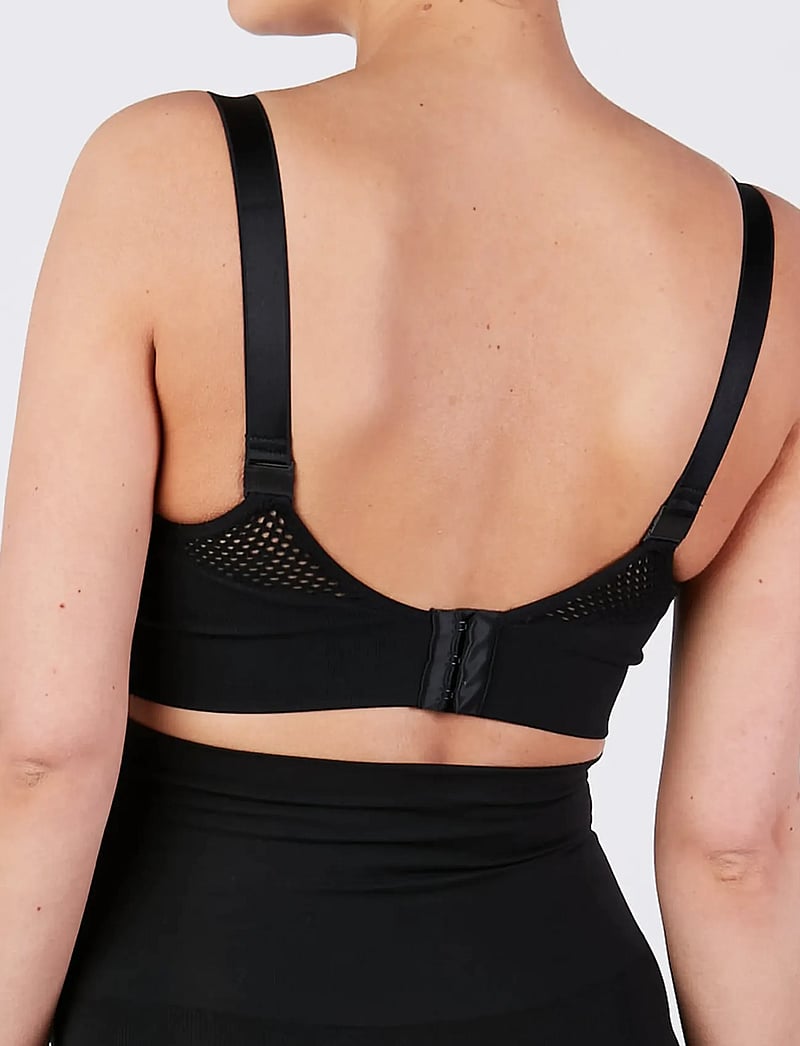 Cache Coeur - Maternity and nursing bra Sport WOMA - undertøj - black - 4