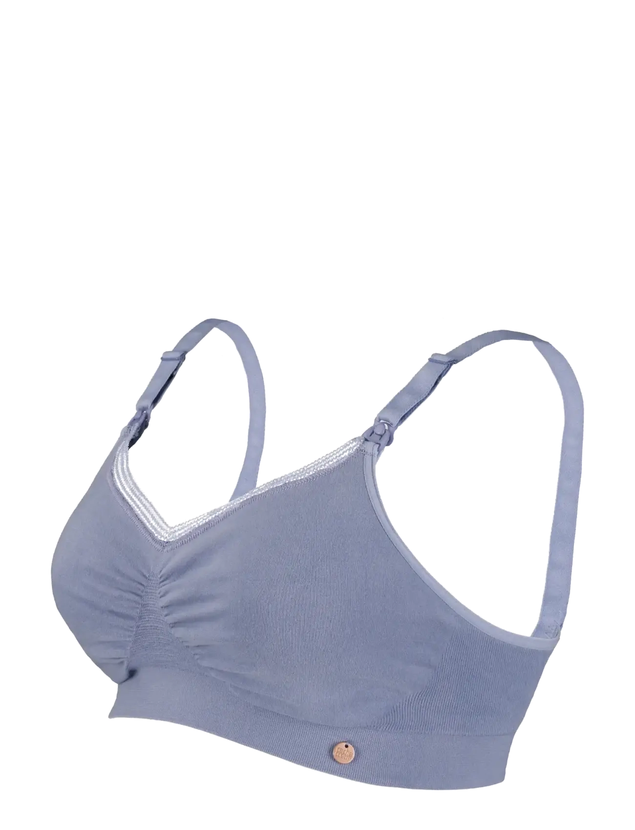 Cache Coeur Maternity and nursing bra ORGANIC - BH:ar - SKY BLUE / blue
