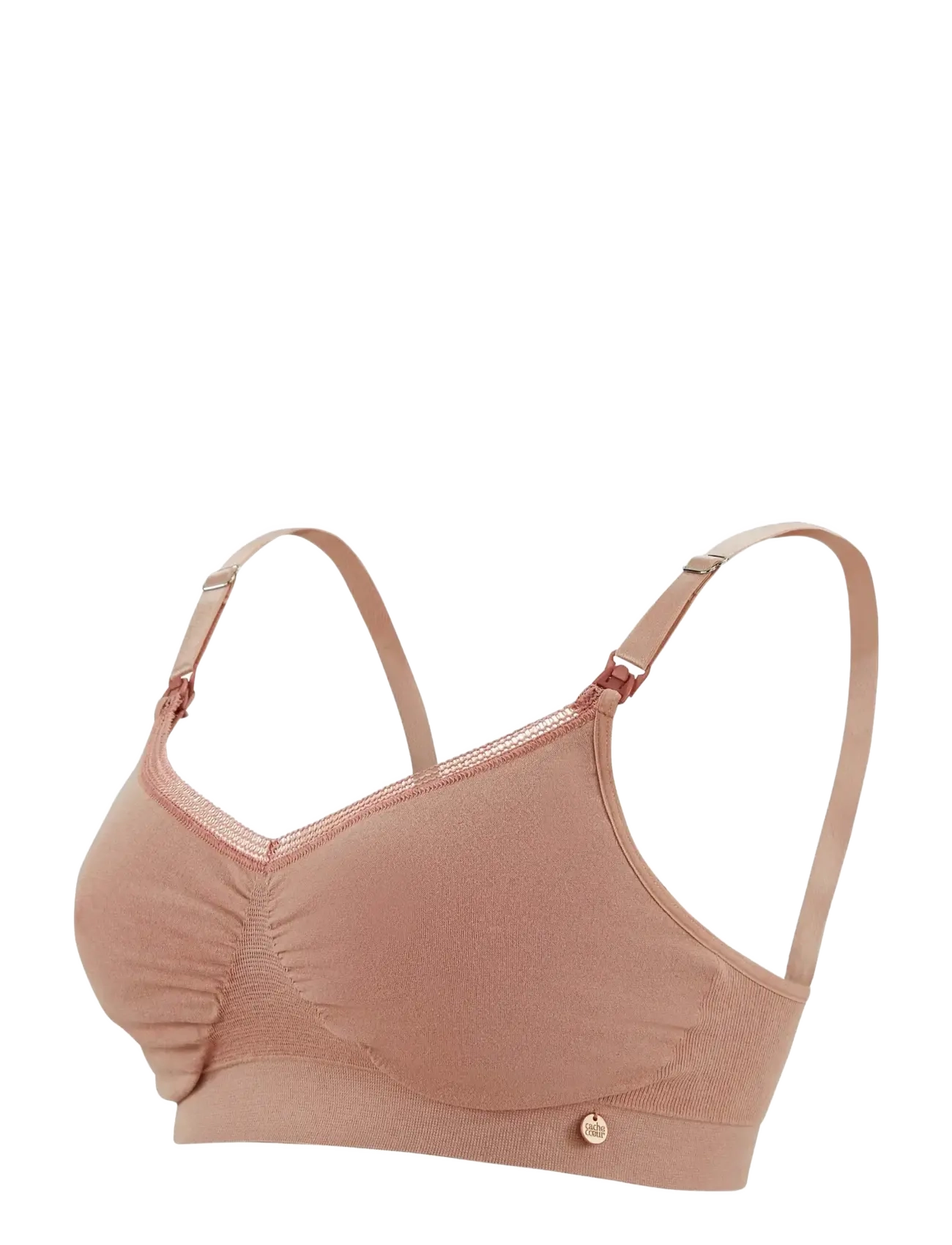 Cache Coeur Maternity and nursing bra ORGANIC - Cache Coeur - PINK / pink/rose