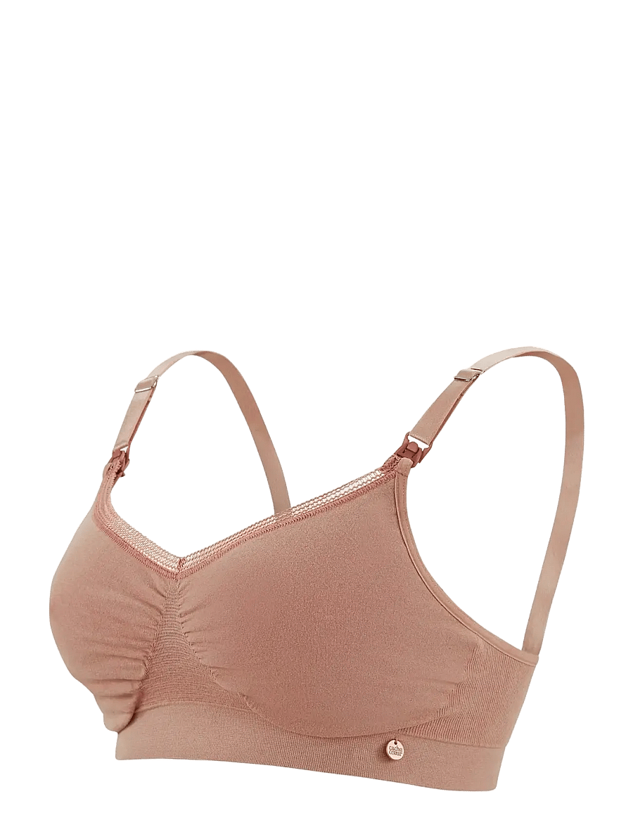 Cache Coeur - Maternity and nursing bra ORGANIC - undertøj - pink - 1