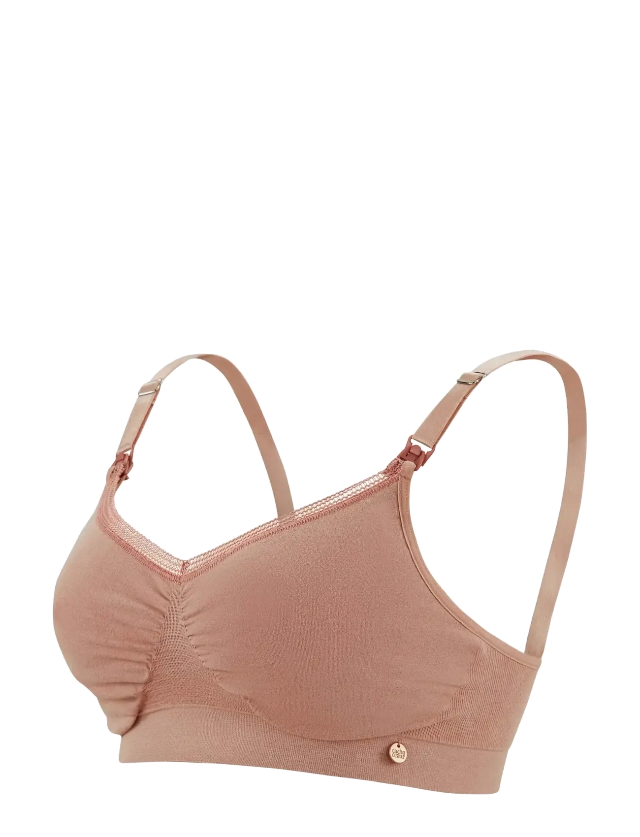 Cache Coeur Maternity and nursing bra ORGANIC - BH:ar - PINK / pink/rose