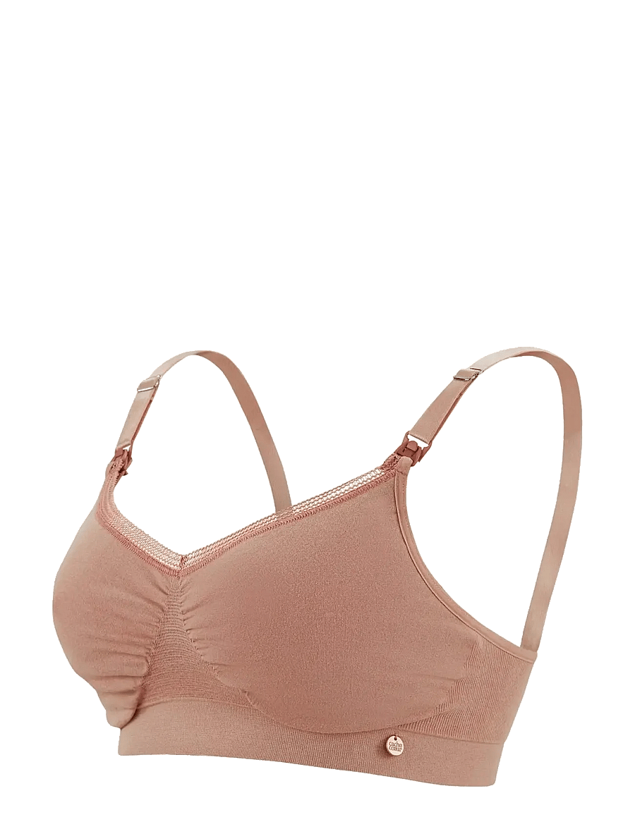Cache Coeur - Maternity and nursing bra ORGANIC - undertøj - pink - 1