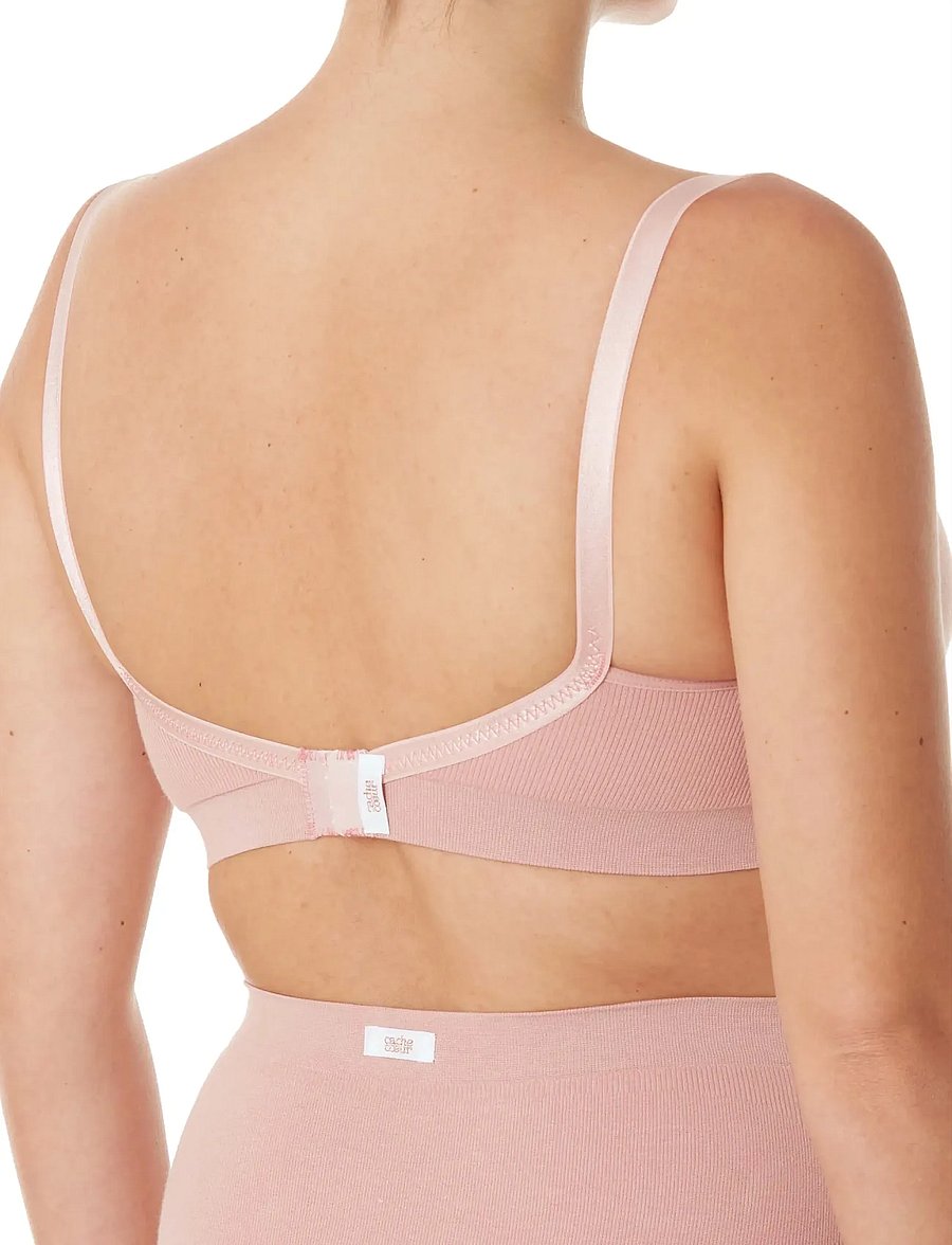 Cache Coeur - Maternity and nursing bra ORGANIC - undertøj - pink - 3