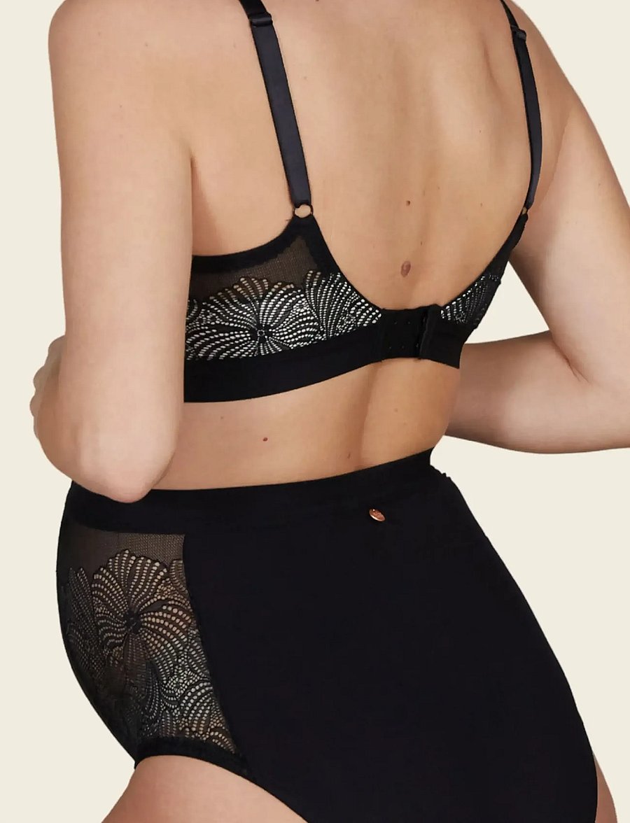 Cache Coeur - Maternity and nursing bra DAHLIA - graviditetsprodukter - black - 3
