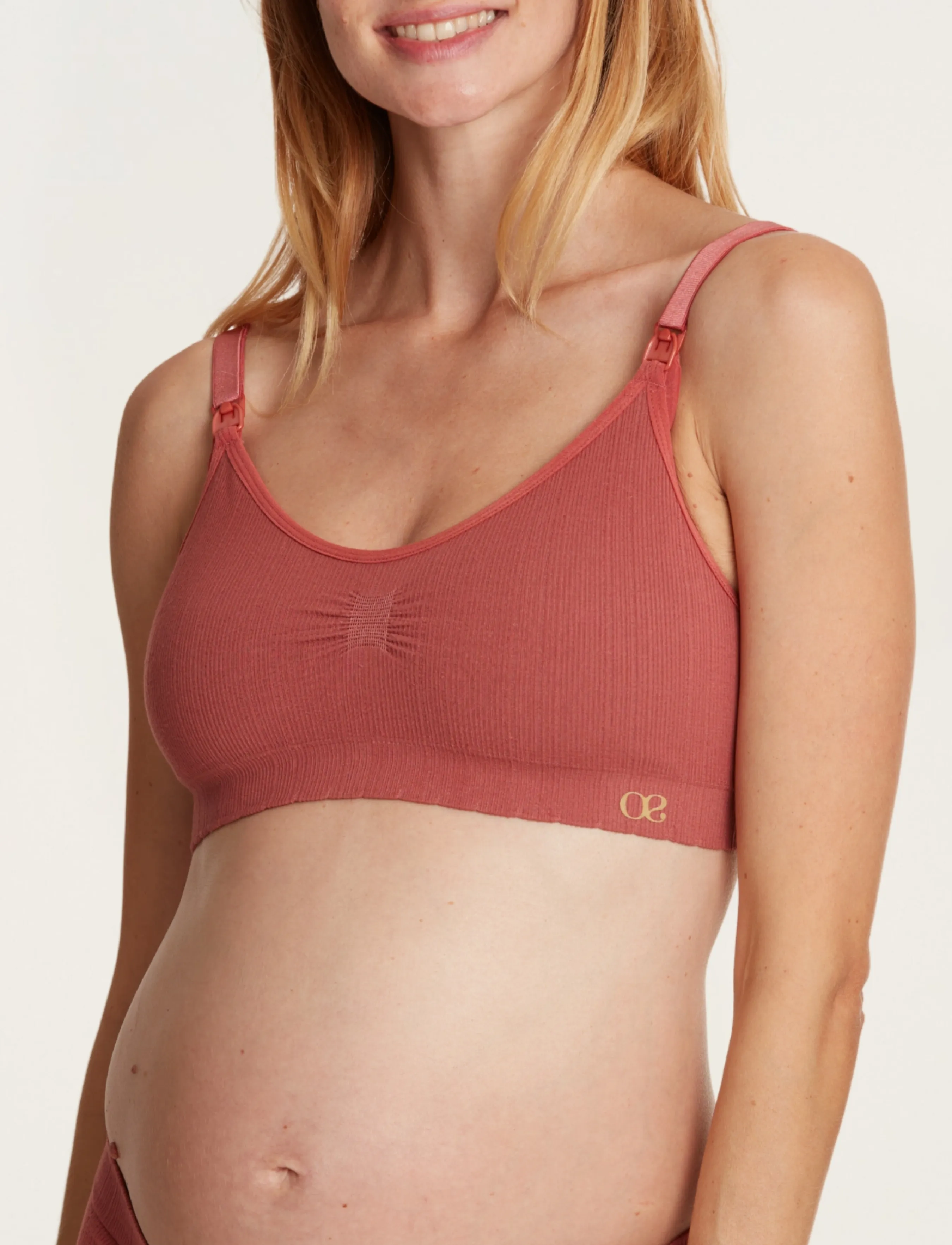 Cache Coeur Maternity And Nursing Bra Zoe, L, Bras & Oberteile, Rot - Bras, Frauen