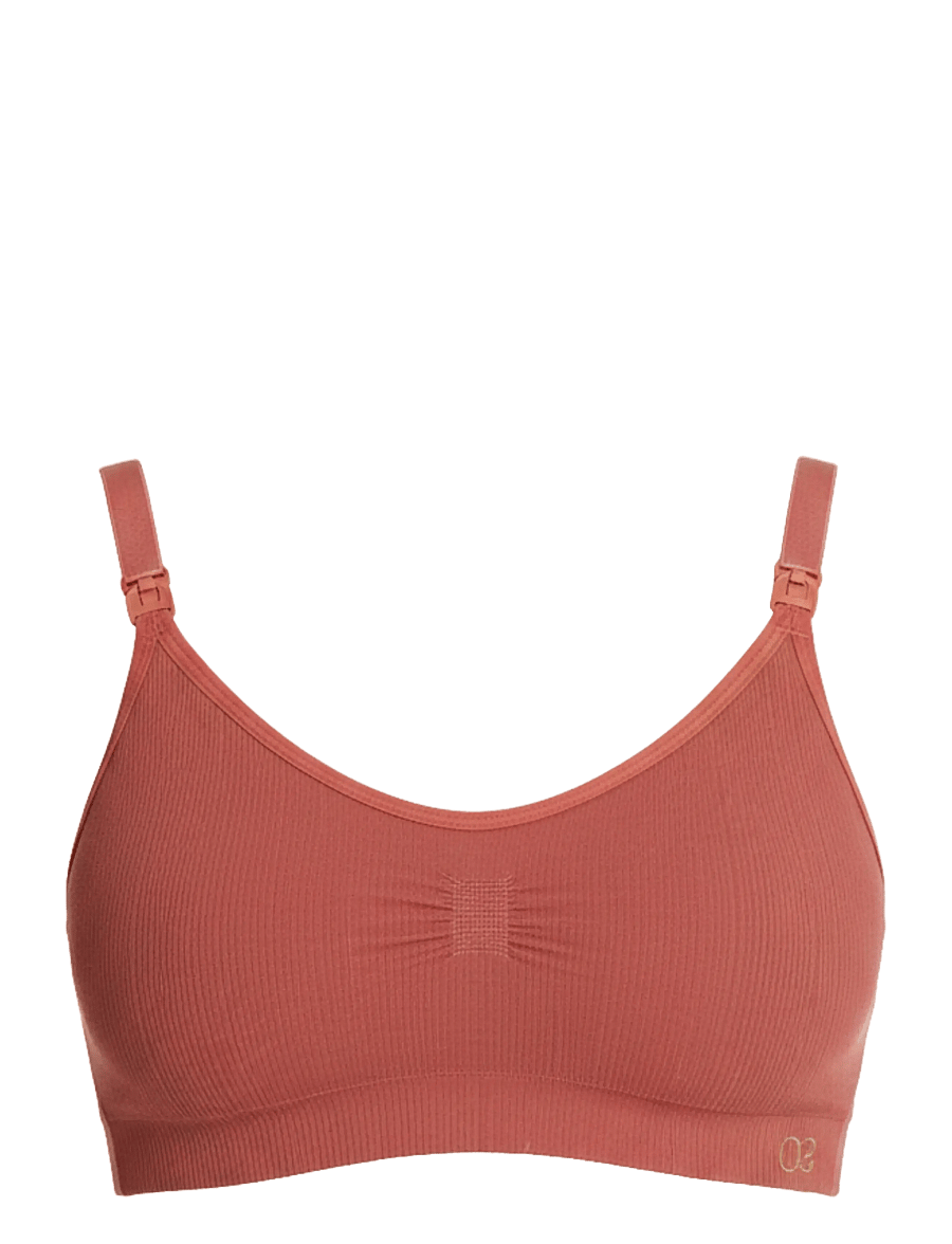 Cache Coeur - Maternity and nursing bra ZOE - undertøj - terracota - 1