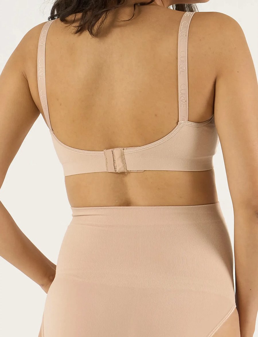 Cache Coeur - Maternity and nursing bra Curve - underkläder - nude - 3
