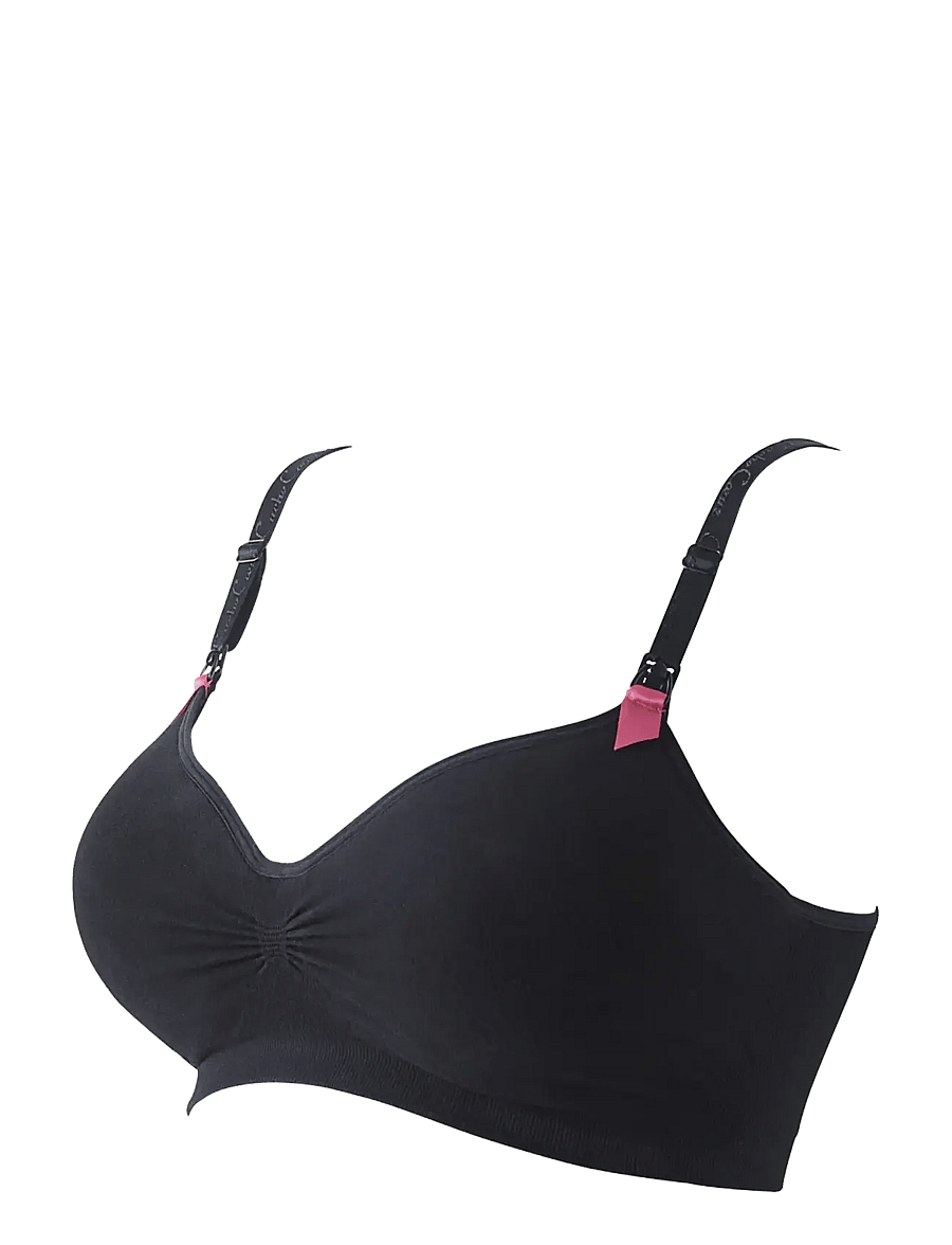 Cache Coeur - Maternity and nursing bra Curve - undertøj - black - 1