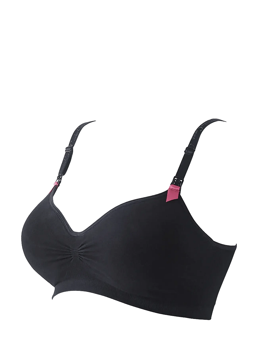 Cache Coeur - Maternity and nursing bra Curve - undertøj - black - 1