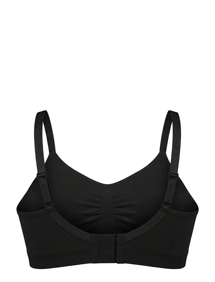 Cache Coeur - Maternity and nursing bra Curve - undertøj - black - 2
