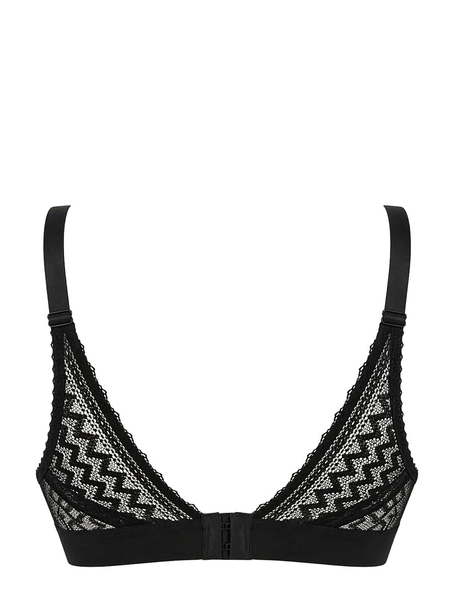 Cache Coeur - Maternity and nursing bra Serena - undertøj - black - 2