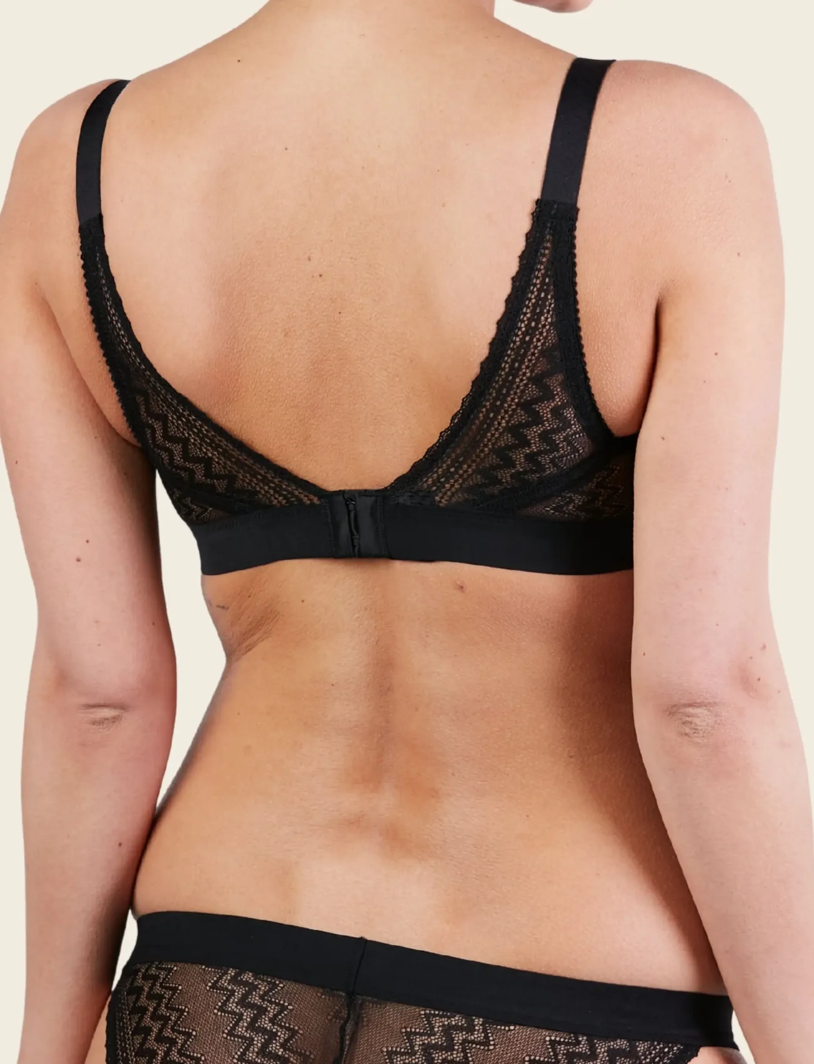 Cache Coeur - Maternity and nursing bra Serena - undertøj - black - 3