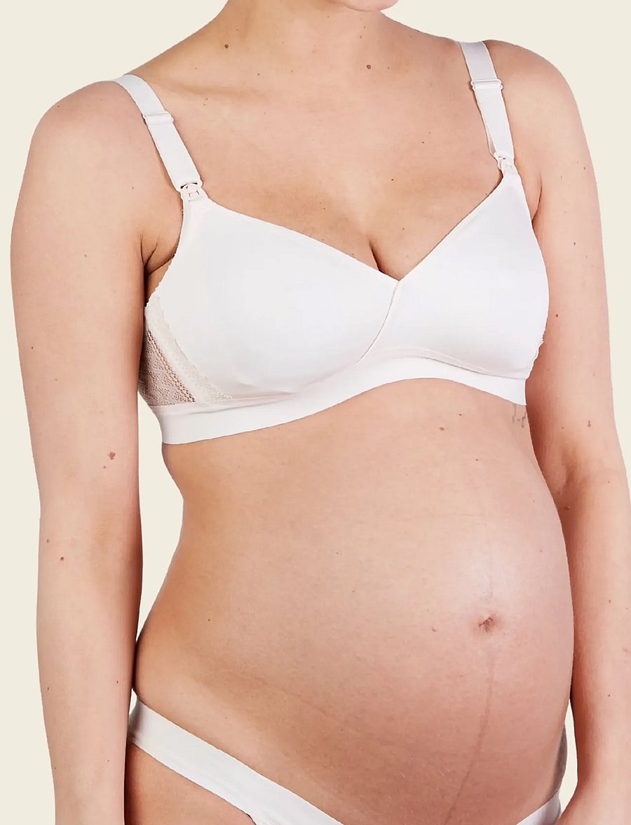 Cache Coeur - Maternity and nursing bra Serena - undertøj - blush - 0