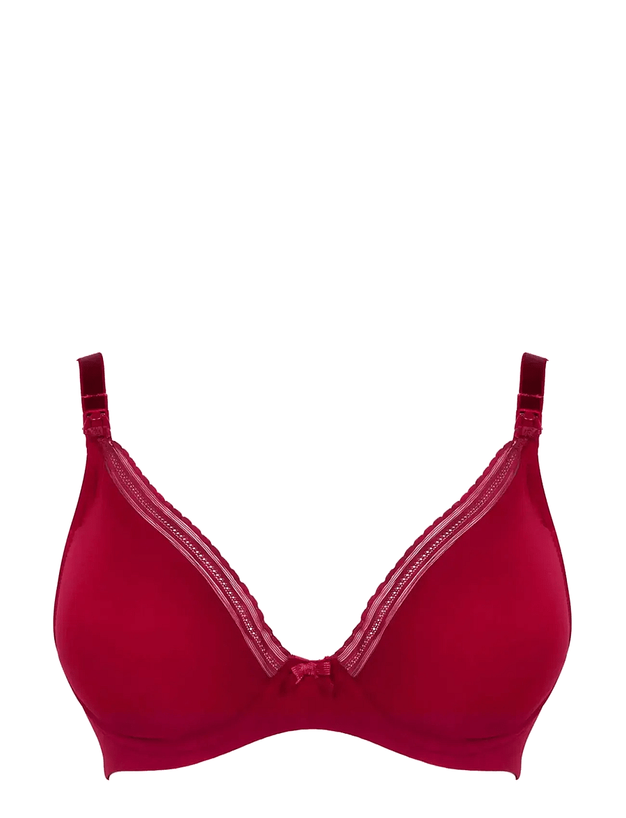 Cache Coeur - Maternity and nursing bra Milk - underkläder - burgundy - 1