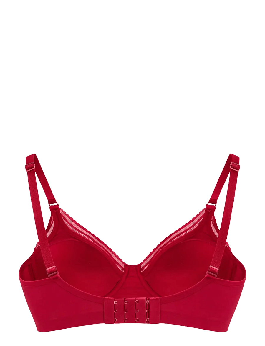 Cache Coeur - Maternity and nursing bra Milk - underkläder - burgundy - 2