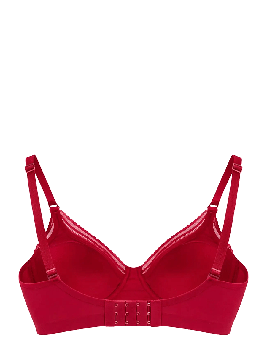 Cache Coeur - Maternity and nursing bra Milk - undertøj - burgundy - 2