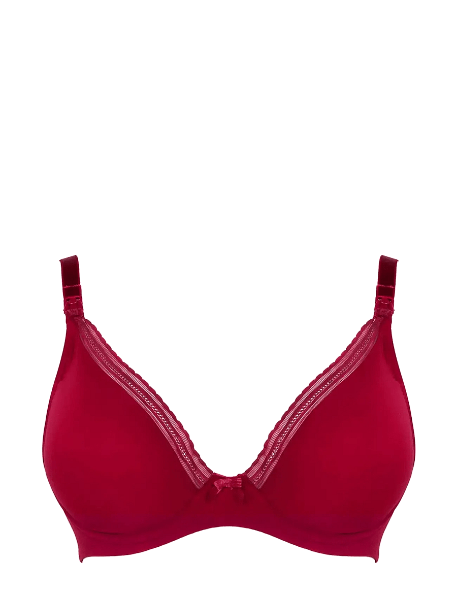 Cache Coeur - Maternity and nursing bra Milk - undertøj - burgundy - 1