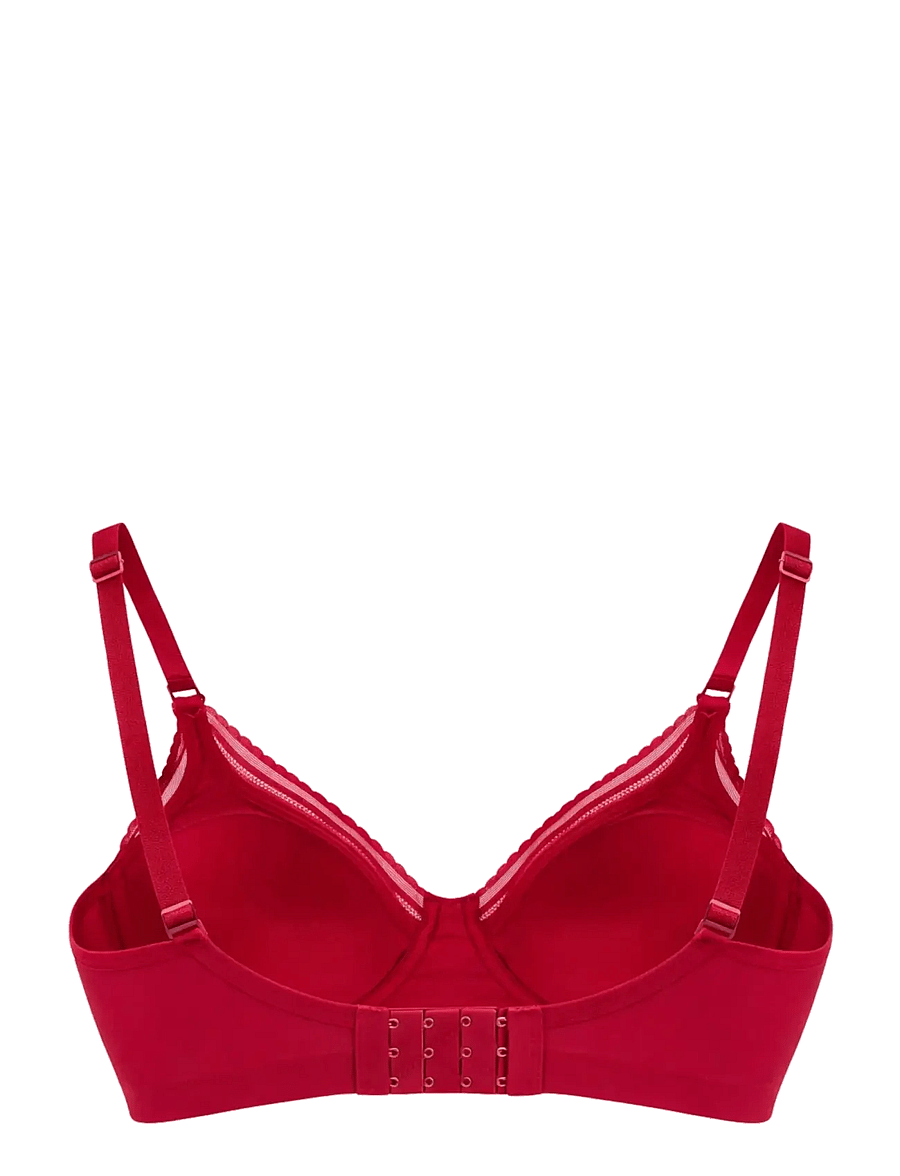 Cache Coeur - Maternity and nursing bra Milk - undertøj - burgundy - 2