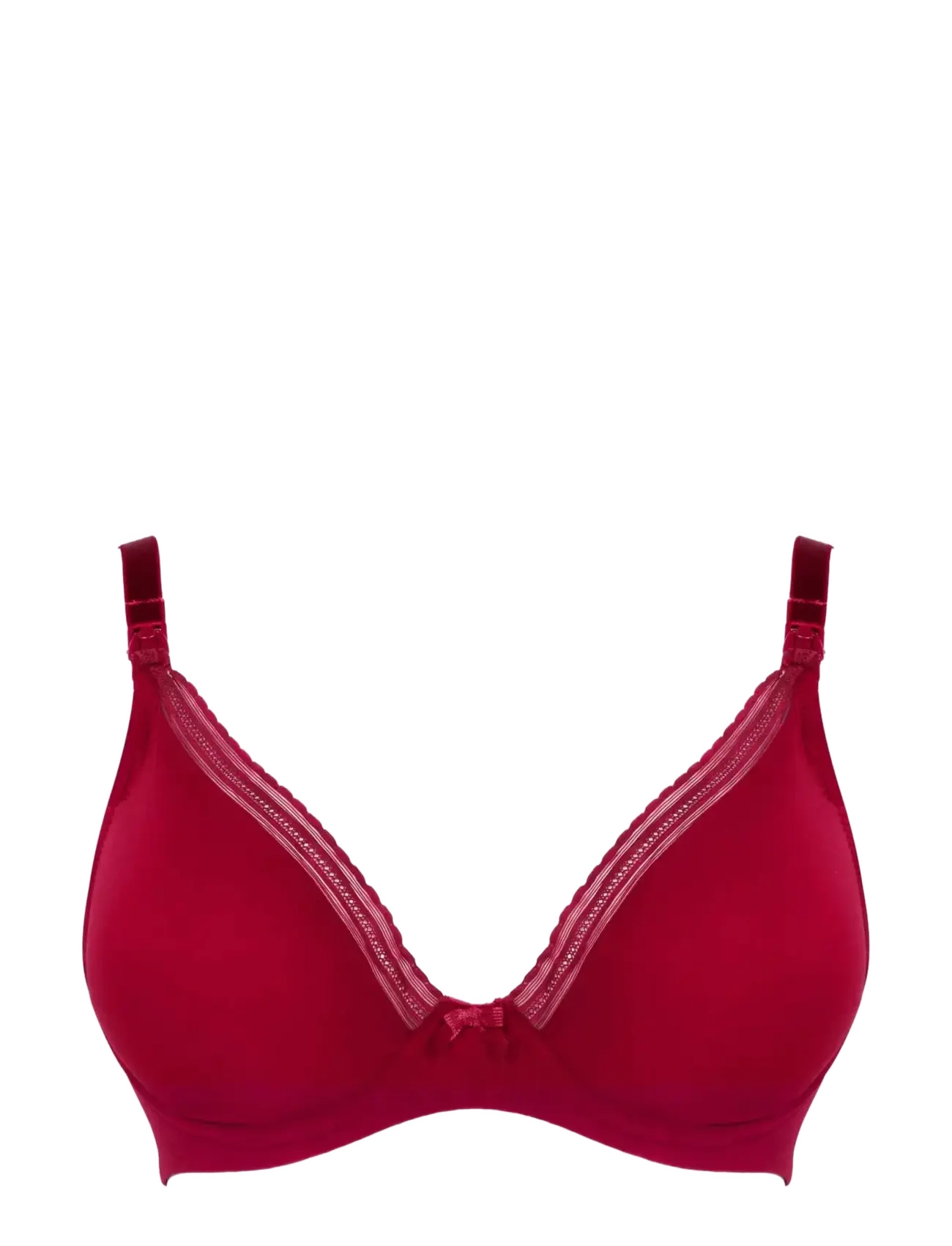 Cache Coeur Maternity And Nursing Bra Milk, Graviditets Og Amme BH, Rød, Str: 75 C