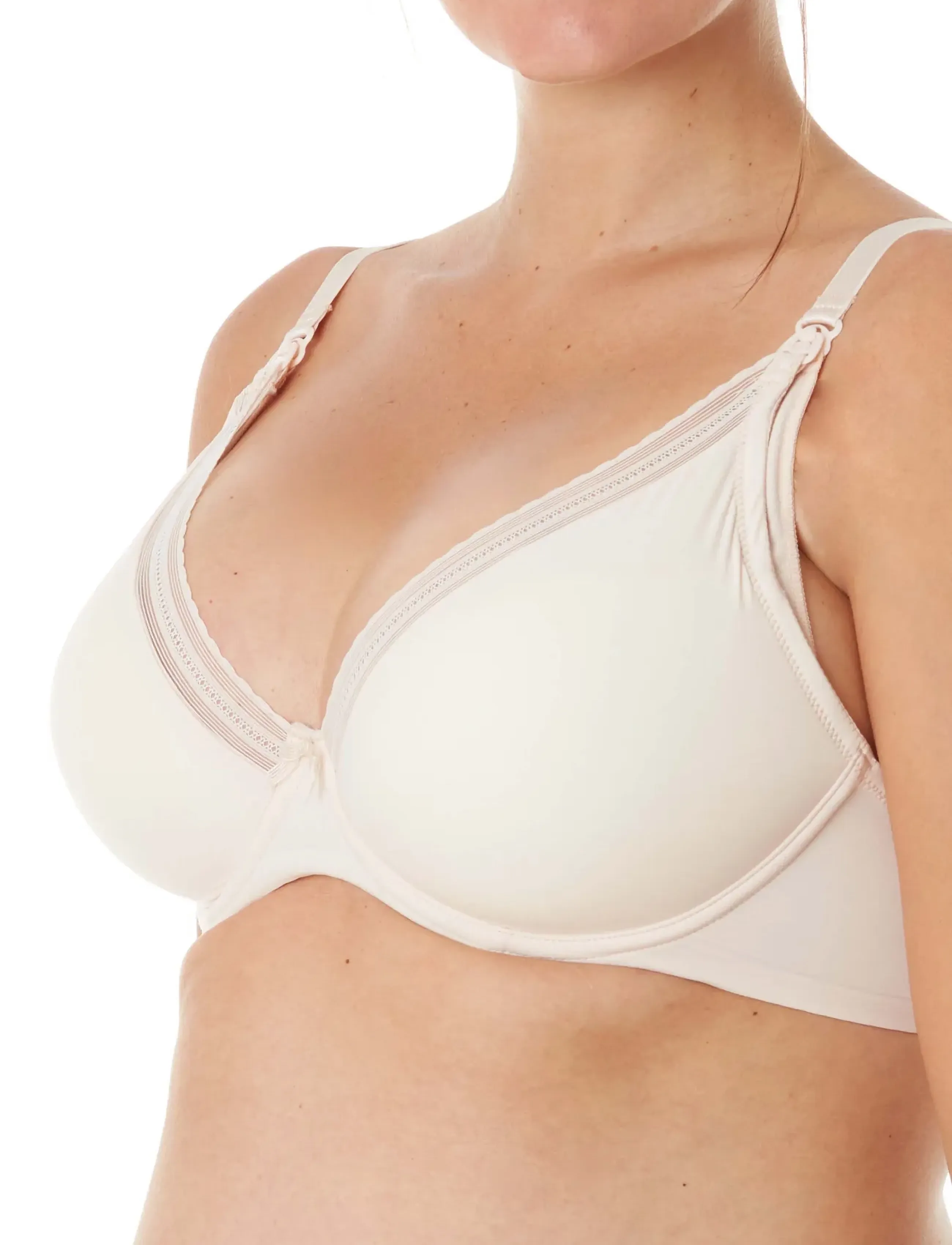 Cache Coeur - Maternity and nursing bra Milk - undertøj - blush - 0