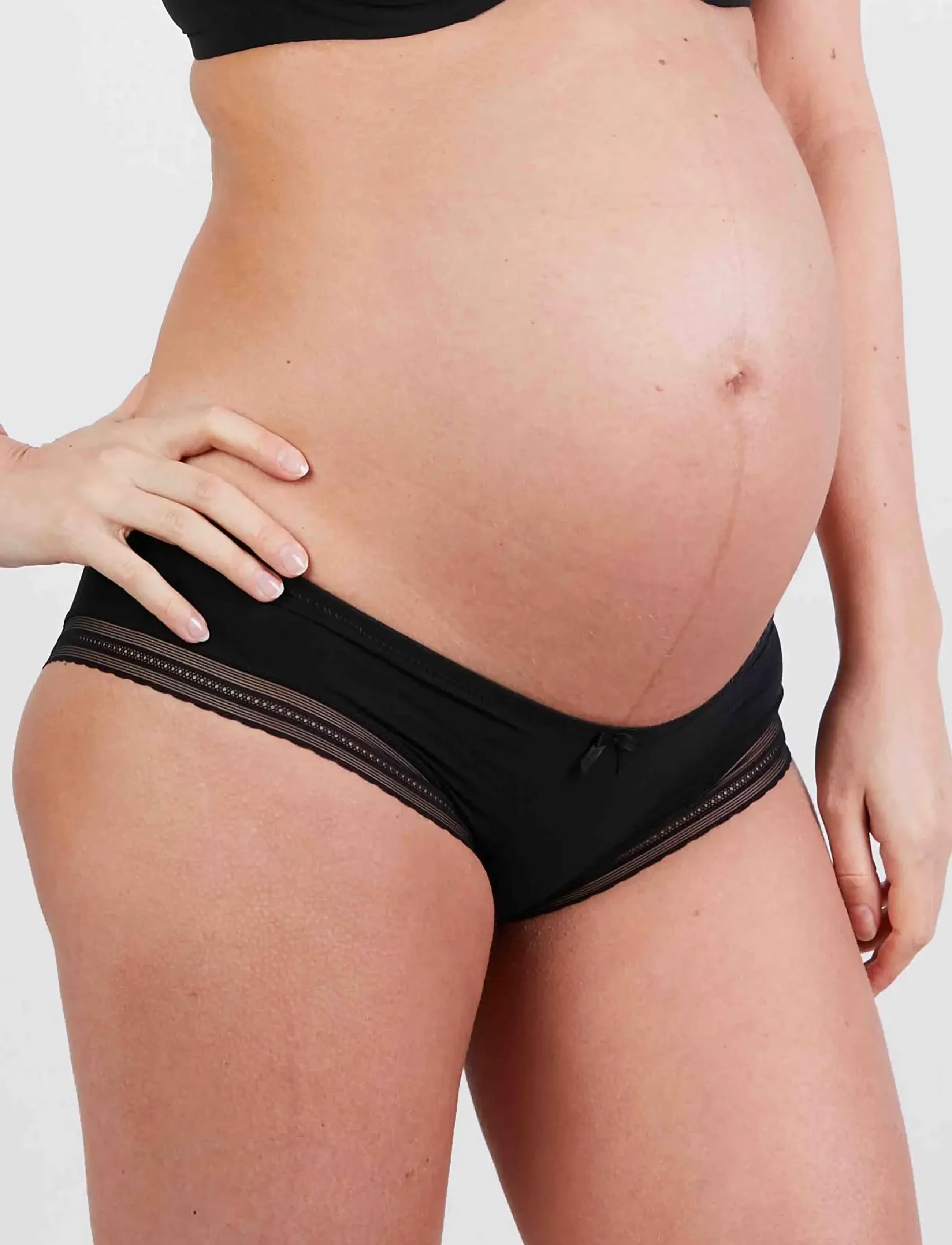 Cache Coeur Maternity Shorts Milk, Maternity Boy Shorts, Sort, Str: XL