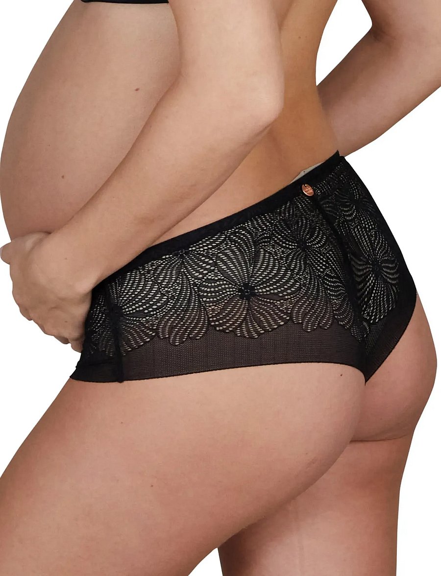 Cache Coeur - Maternity Shorts DAHLIA - undertøj - black - 4