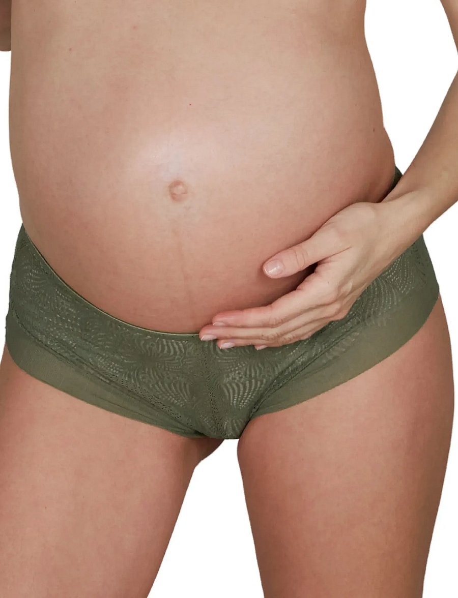 Cache Coeur - Maternity Shorts DAHLIA - undertøj - khaki - 0
