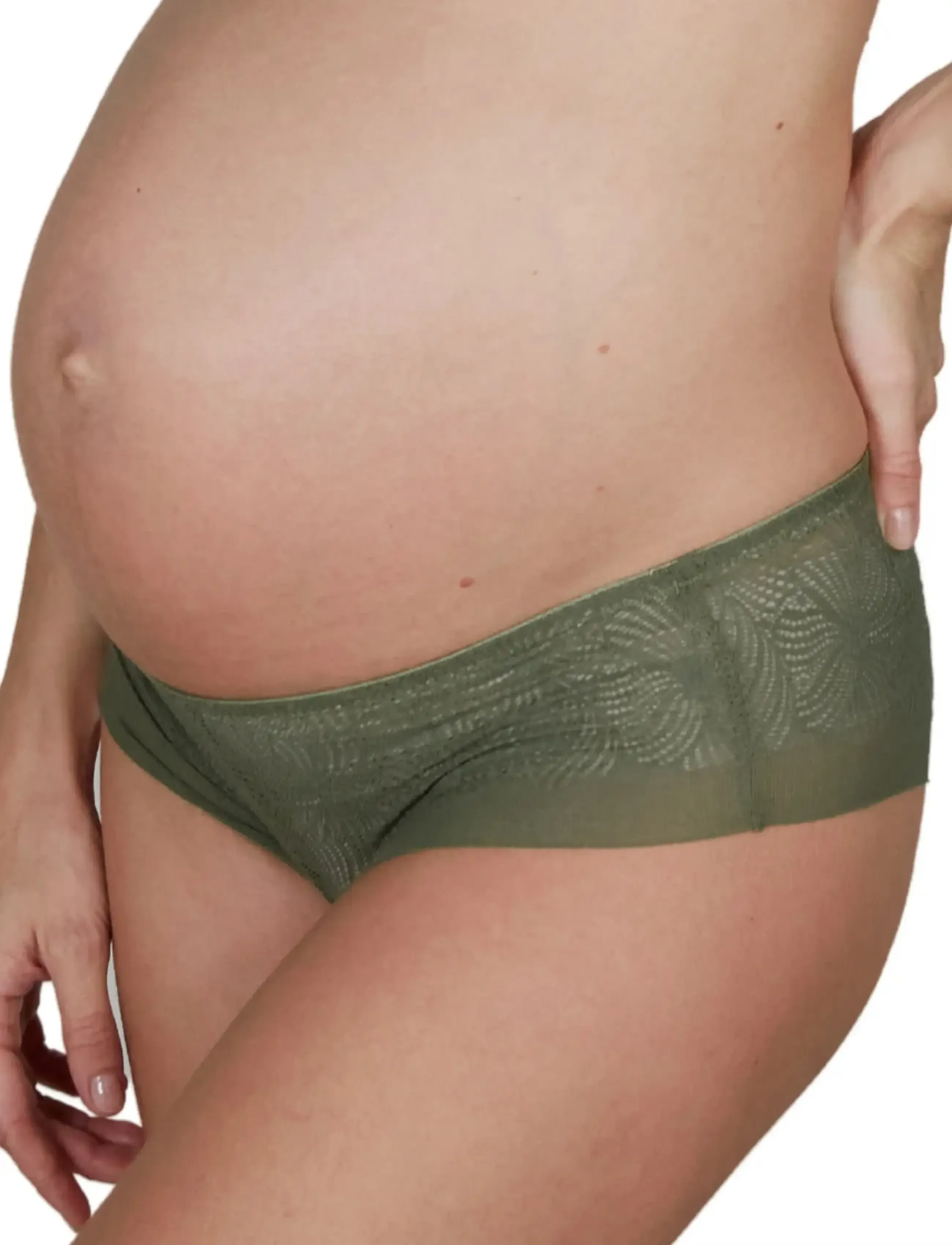 Cache Coeur - Maternity Shorts DAHLIA - undertøj - khaki - 4