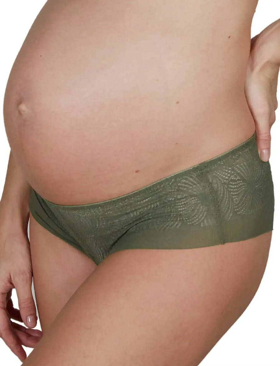 Cache Coeur - Maternity Shorts DAHLIA - undertøj - khaki - 4
