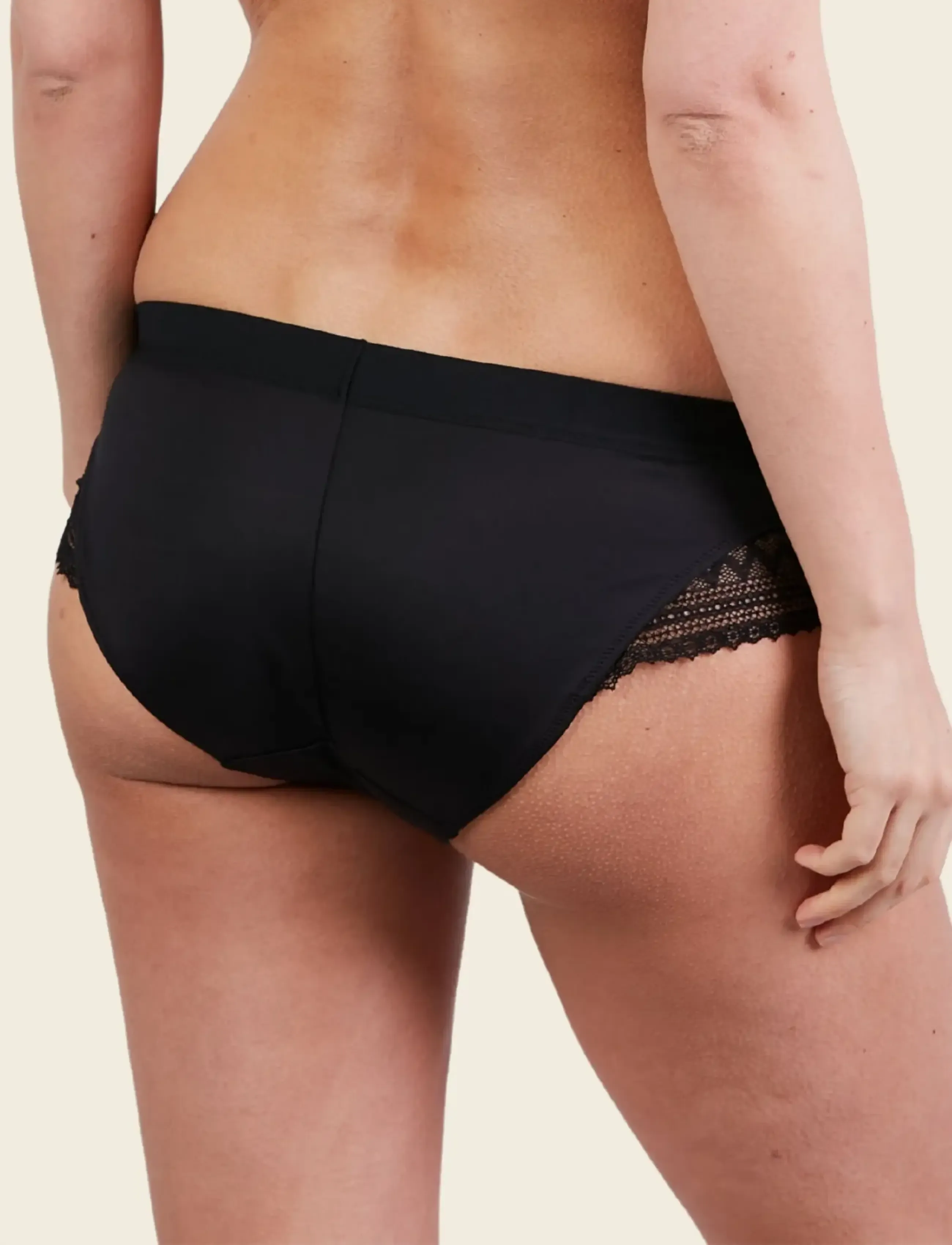 Cache Coeur - Maternity shorts Serena - undertøj - black - 3