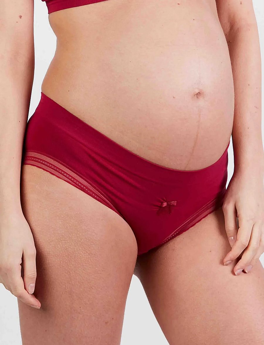 Cache Coeur - Maternity slip Milk - burgundy - 0