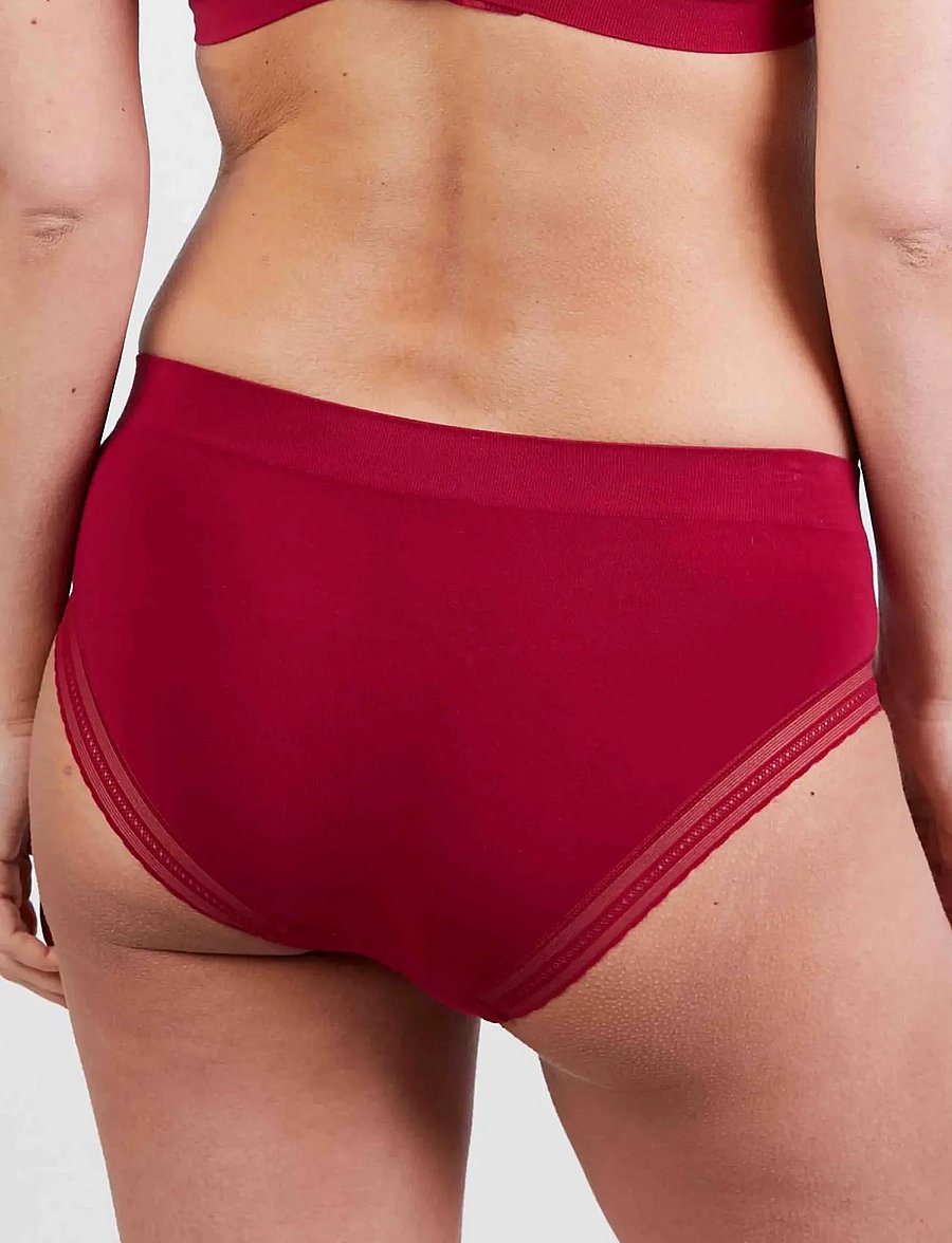 Cache Coeur - Maternity slip Milk - burgundy - 3