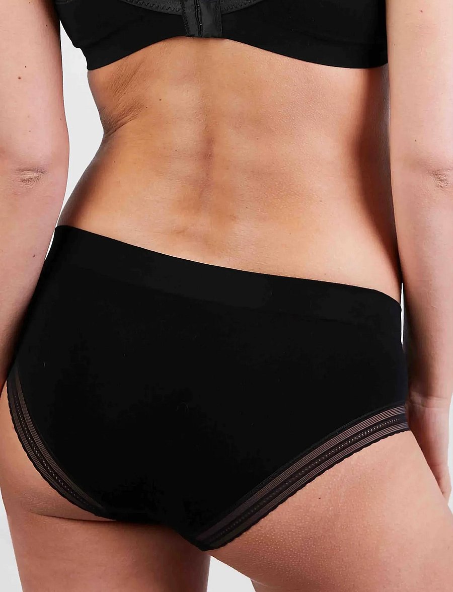 Cache Coeur - Maternity slip Milk - aluspesu - black - 3
