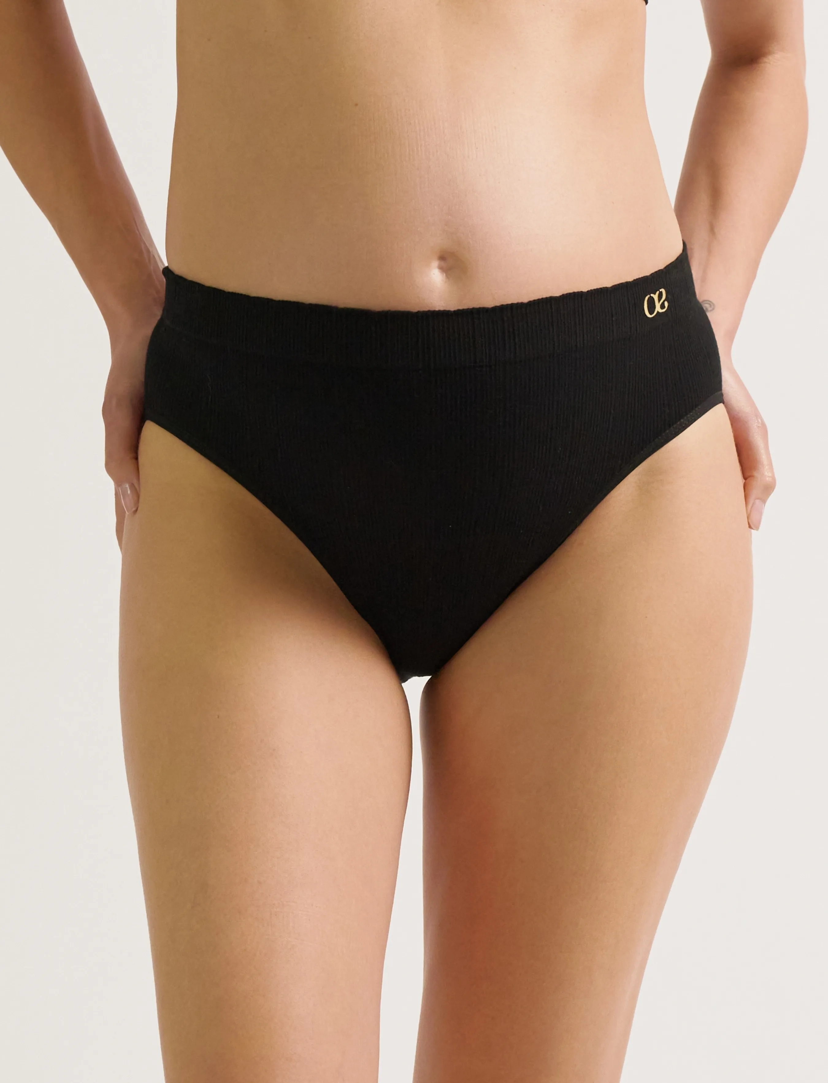 Cache Coeur Maternity Brief Zoe, Graviditetstrusse, Sort, Str: L
