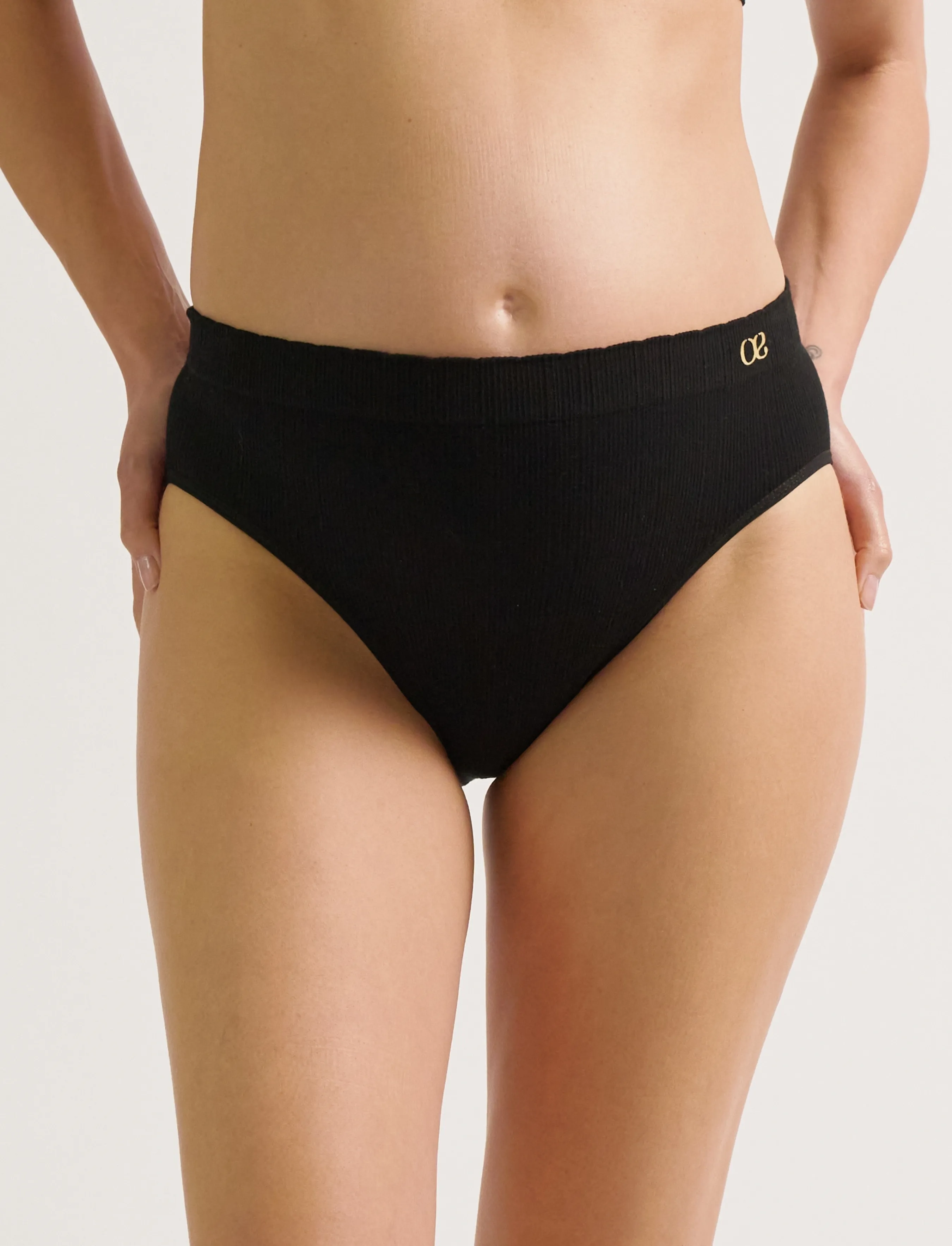 Cache Coeur Maternity Brief Zoe, Ventetrusse, Sort, Str: S