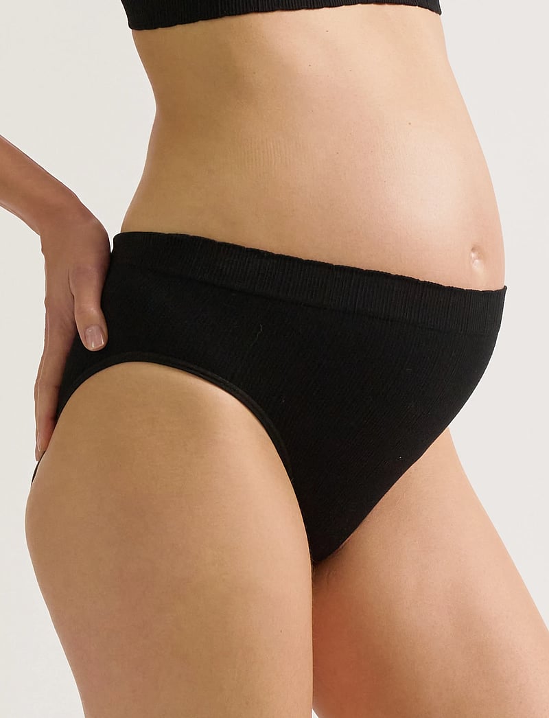 Cache Coeur - Maternity brief ZOE - lingerie - black - 4