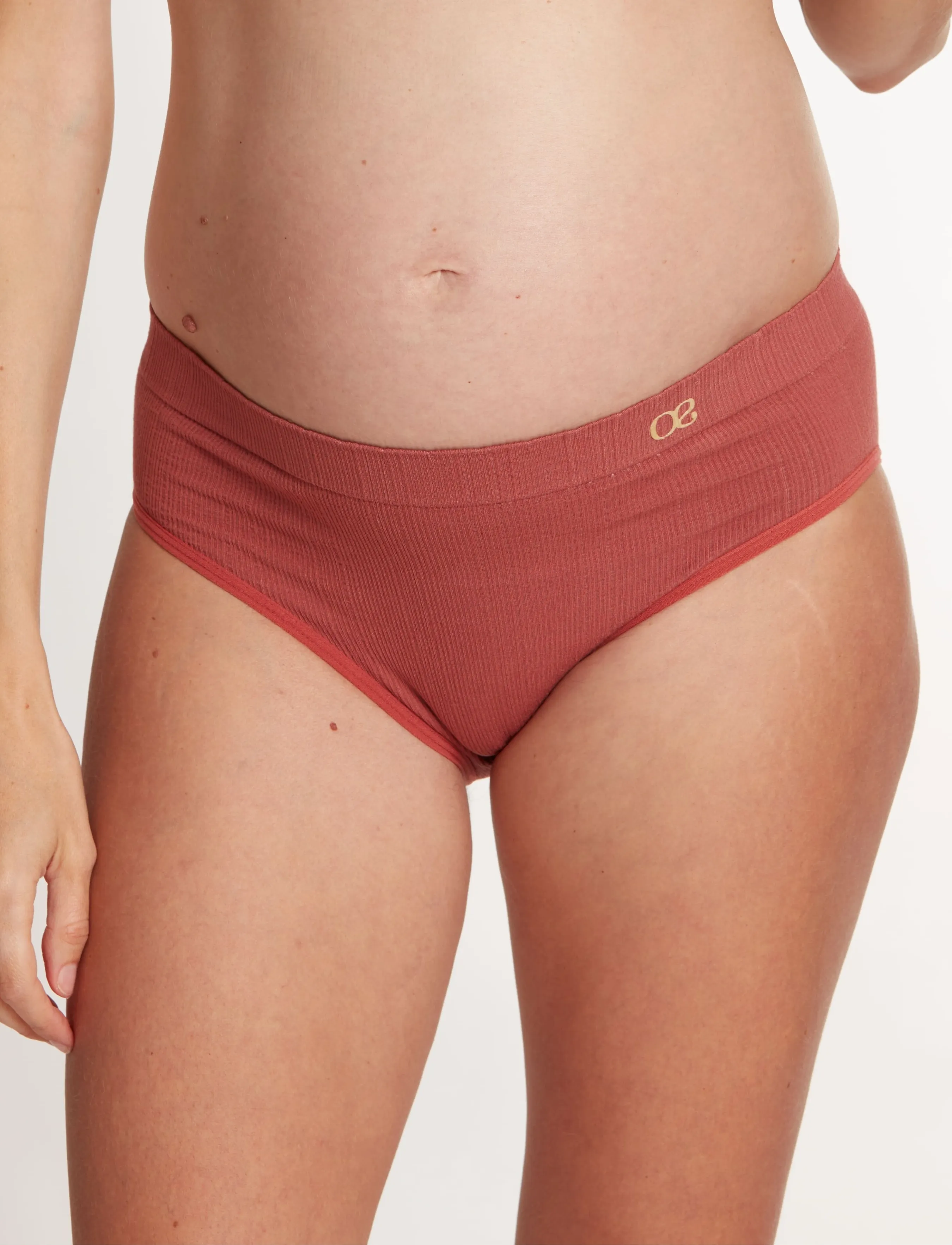Cache Coeur - Maternity brief ZOE - undertøj - terracota - 0