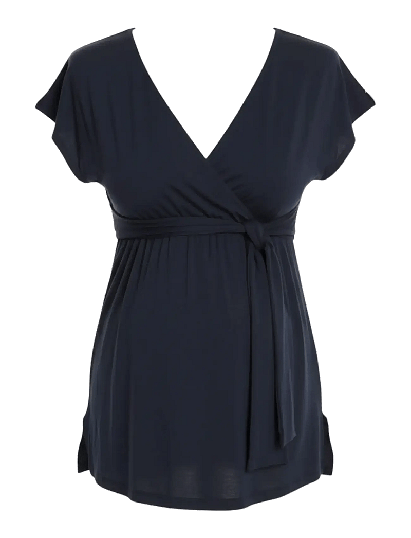 Cache Coeur - Maternity and nursing tunic ORIGIN - pregnancy products - indigo - 1