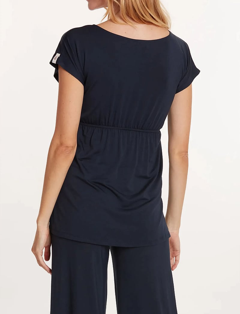Cache Coeur - Maternity and nursing tunic ORIGIN - pregnancy products - indigo - 3